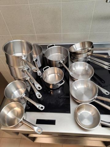 Keuken steelpannen en potten  beschikbaar voor biedingen