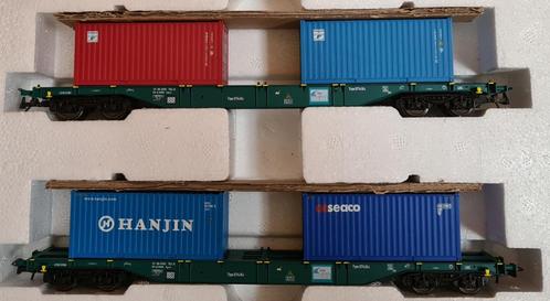 B-models 45.139 Container Sgnss zgan NMBS, Hobby & Loisirs créatifs, Trains miniatures | HO, Comme neuf, Wagon, Autres marques