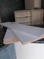 Witte houten legplanken, diverse afmetingen beschikbaar, Doe-het-zelf en Bouw, Hout en Planken, Ophalen, Zo goed als nieuw
