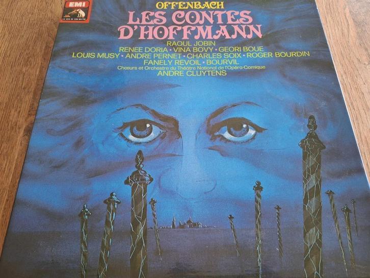 Offenbach / Cluytens - Les Contes D'Hoffmann Box 3 x Lp's, CD & DVD, Vinyles | Classique, Utilisé, Classicisme, Opéra ou Opérette