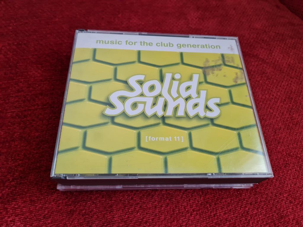 CD - Solid Sounds - format 11 - 2 CD, CD & DVD, CD | Dance & House, Enlèvement ou Envoi
