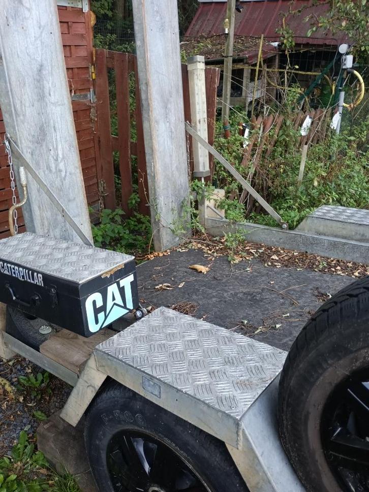 Remorque porte engin sans carte grise, Auto diversen, Aanhangers en Bagagewagens, Gebruikt, Ophalen