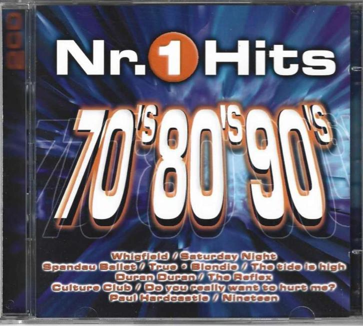 2 CD Nr.1 Hits 70's 80's 90's, CD & DVD, CD | Rock, Comme neuf, Pop rock, Enlèvement ou Envoi
