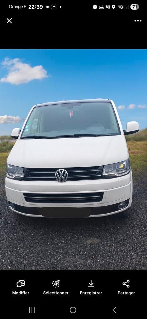 Multi Van T5 Highline 2015, Auto's, Volkswagen, Particulier, Multivan, Diesel, Automaat, Leder, Ophalen