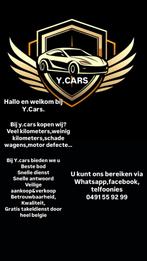 Welkom bij Y.cars opkoper alle autos, Auto-onderdelen, Ophalen