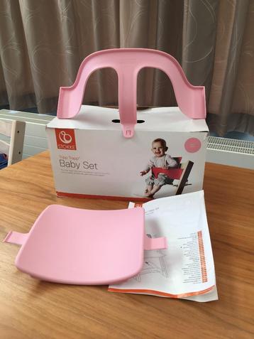 Set pour bébé Stokke Tripp Trapp, Enlèvement, Comme neuf, Chaise évolutive, Réducteur de chaise