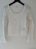 Witte T-shirt met lange mouwen merk ba&sh maat 3, Maat 38/40 (M), Wit, Ophalen of Verzenden, Ba&sh
