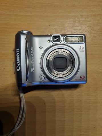 canon powershot A540, Enlèvement ou Envoi, Utilisé, Compact, Canon