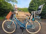 Elektrische Cortina fiets - met Thule kinderstoel & tas!, Fietsen en Brommers, Ophalen of Verzenden, Zo goed als nieuw