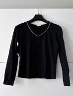 Kenny S. zwarte T-shirt met strass, Zwart, Maat 42/44 (L), Ophalen of Verzenden, Zo goed als nieuw