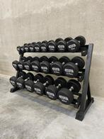 Nieuwe Dumbbells en Bumper plates, Enlèvement ou Envoi, Neuf, Bras, Haltère