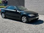 BMW 118 d CABRIOLET 136 pk, Auto's, BMW, 1 Reeks, Zwart, Cabriolet, Zwart