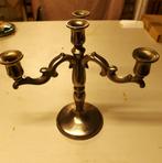 Tinnen kandelaar, Antiek en Kunst, Ophalen, Overige materialen