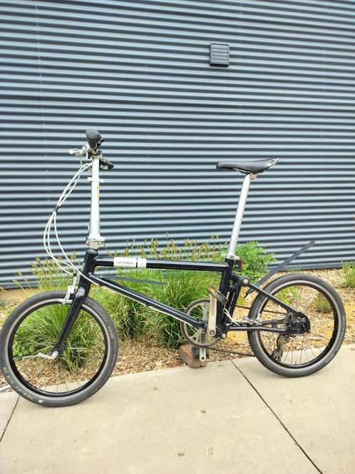 Ahooga vouwfiets, Fietsen en Brommers, Fietsen | Vouwfietsen, Overige merken, 20 inch of meer, Totaal opvouwbaar, Versnellingen
