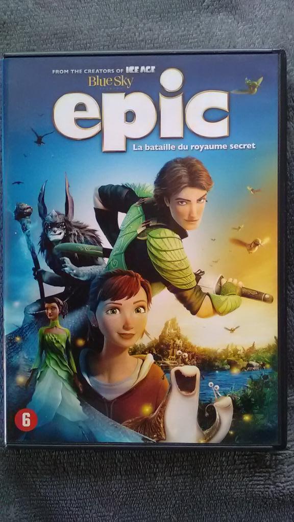 DVD „Epic The Battle of the Secret Realm”, Cd's en Dvd's, Dvd's | Kinderen en Jeugd, Zo goed als nieuw, Film, Avontuur, Vanaf 6 jaar
