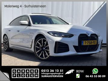 BMW i4 eDrive40 High Executive M-Sport 84 kWh Pano Leder Hud beschikbaar voor biedingen