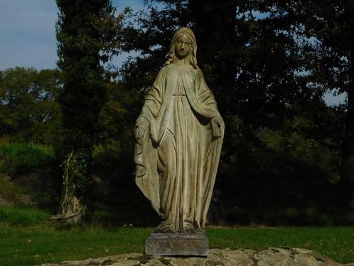 Statue de Marie - robuste - polystone - écru, Jardin & Terrasse, Statues de jardin, Neuf, Enlèvement ou Envoi