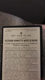 De Baene 1863-1923, Envoi, Image pieuse