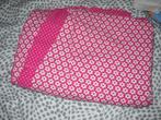 pluisje overtrek voor dekbed-babybedje 120x60cm, Enlèvement, Utilisé, Fille