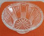 Prachtige handgeslepen kristallen schaal - uniek geschenk, Enlèvement