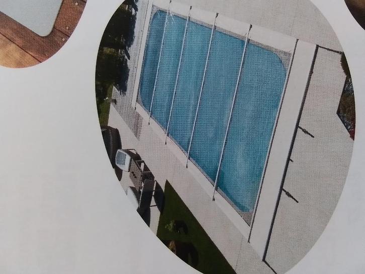 Afdekzeil, Tuin en Terras, Zwembad-toebehoren, Zo goed als nieuw, Afdekzeil, Ophalen