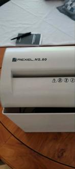 Papierversnipperaar Rexel HS.80, Ophalen of Verzenden, Zo goed als nieuw