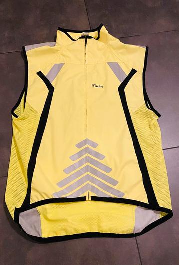 Btwin fluo fietsvest 2 stuks disponible aux enchères