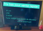 LG 32-inch LED-tv van 81 cm, draaibare USB 3HDMI televisie, Audio, Tv en Foto, Televisies, 100 Hz, LG, Full HD (1080p), Gebruikt