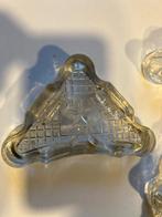 4 glazen voetjes, Antiek en Kunst, Ophalen