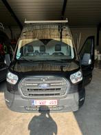 Ford transit L4H3 AFTREKBARE BTW, Auto's, 1998 cc, Parkeersensor, Zwart, Leder