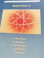Elektriciteit 3, Boeken, Schoolboeken, Ophalen of Verzenden, Gelezen, Overige vakken