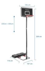 Basketbalpaal Tarmak, Sport en Fitness, Ophalen, Zo goed als nieuw, Ring, Bord of Paal