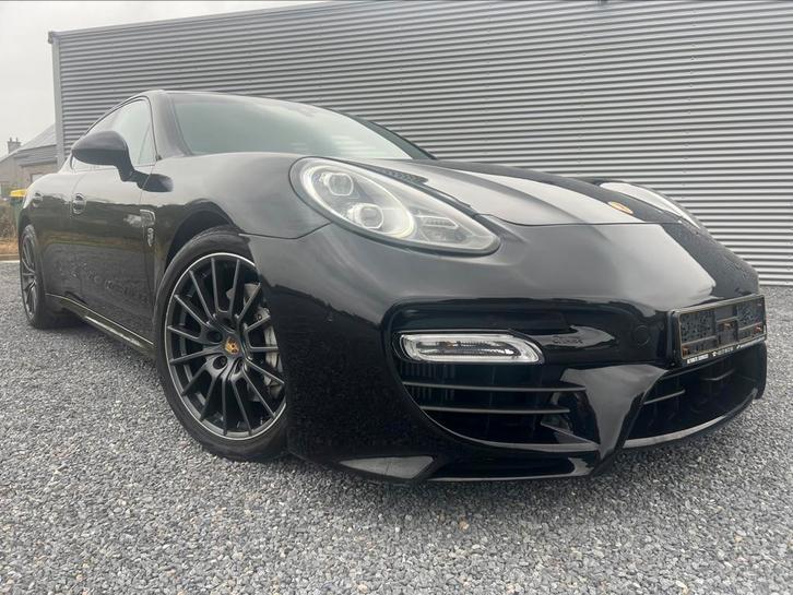 Porsche Panamera Biturbo 3.0 V6, Auto's, Porsche, Particulier, Panamera, Open dak, Benzine, Berline, Automaat, Zwart, Zwart, Alcantara
