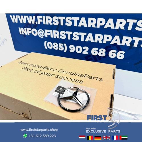 W206 STER Kofferbak LOGO achterklep EMBLEEM zwart W176 W117, Auto-onderdelen, Carrosserie, Mercedes-Benz, Gebruikt, Ophalen of Verzenden