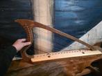 Gotische harp 19 snaren. Walnoothout., Ophalen, Nieuw