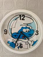 Originele smurf wandklok, Ophalen of Verzenden, Zo goed als nieuw