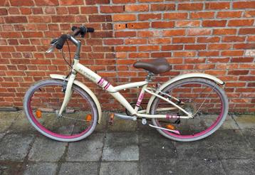 btwin meisjesfiets, kinderfiets, bandenmaat 24 inch 5 versn beschikbaar voor biedingen