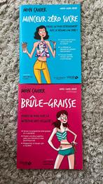 Lot de 2 cahiers Minceur zéro sucre et brule graisse, Ophalen, Gelezen