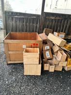 Bois - Caisses/palettes/planches - à donner-GRATUIT, Minder dan 3 m³, Ophalen, Overige houtsoorten, Blokken