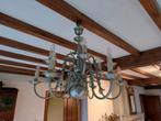 Lusters of kroonluchters (2 stuks), Huis en Inrichting, Lampen | Kroonluchters, Ophalen, Gebruikt, Metaal, Antiek