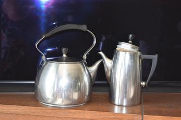 Demeyer Waterketel met koffiekan beschikbaar voor biedingen