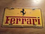 Ancienne plaque Ferrari années 70 / 80, Comme neuf, Emballage, Enlèvement ou Envoi