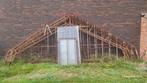 authentieke tuinserre - glaskas - ijzeren serre - greenhouse, Ophalen, Glas, Gebruikt, Staal