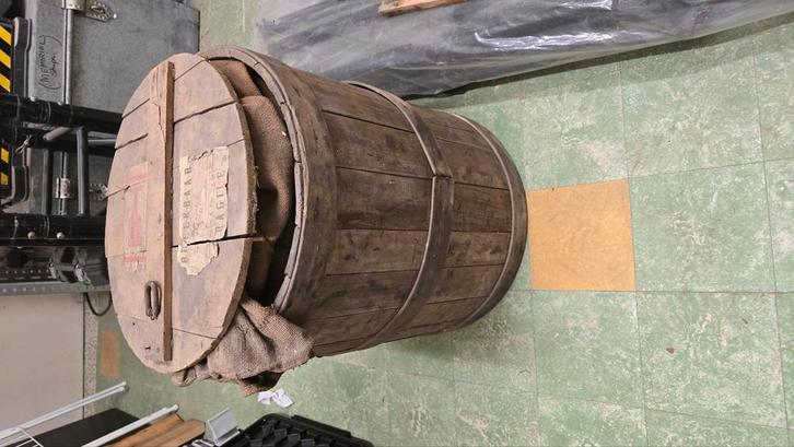 Authentiek houten tabakston 30+ jaar oud, Huis en Inrichting, Woonaccessoires | Kisten, Gebruikt, Ophalen