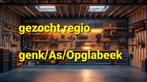 GEZOCHT loods of garage voor stock en kleine werkzaamheden, Immo, Garages en Parkeerplaatsen, Genk