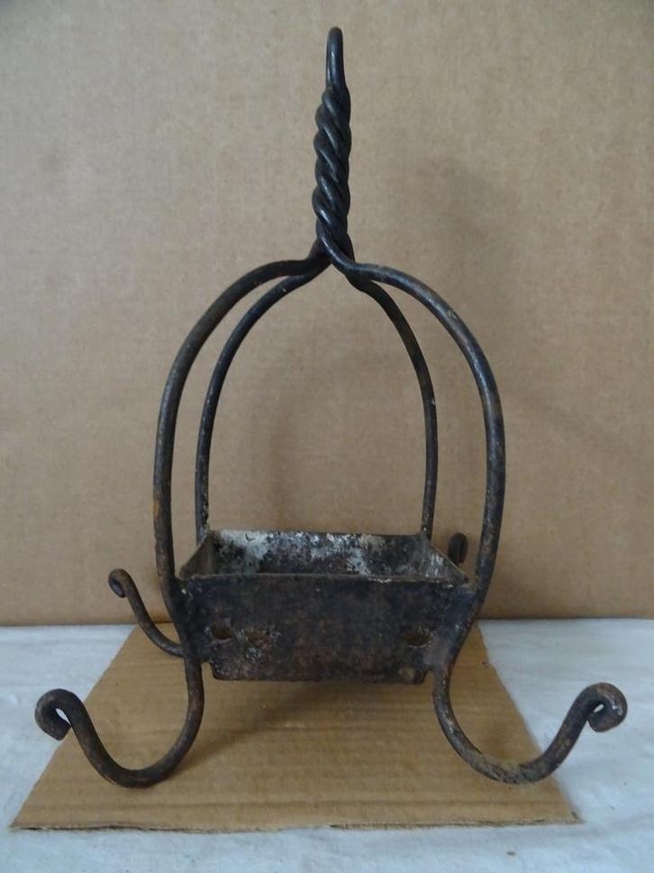 Zeepbakje mijnen kledinghanger mijnen Volkskunst antiek 1940, Antiek en Kunst, Antiek | Overige Antiek, Ophalen of Verzenden