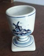 Eierpotje in Delfts blauw porselein, Ophalen of Verzenden, Zo goed als nieuw, Porselein