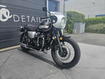Kawasaki W800 Cafe - 2021 - 6200km - garantie beschikbaar voor biedingen