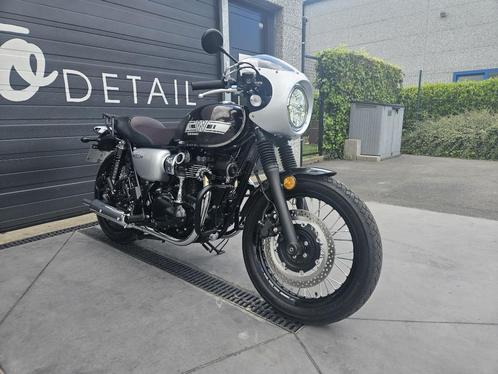 Kawasaki W800 Cafe - 2021 - 6200km - garantie, Motoren, Motoren | Kawasaki, Bedrijf, Naked bike, 12 t/m 35 kW, 2 cilinders, Ophalen of Verzenden