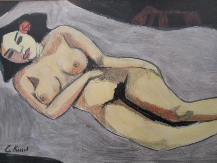 Œuvre unique de Gernot Kissel, Antiquités & Art, Art | Peinture | Classique, Enlèvement